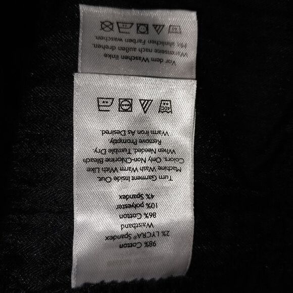 Eddie Bauer Women's Size 10 Black Pull On Pants Hemmed - Picture 6 of 8